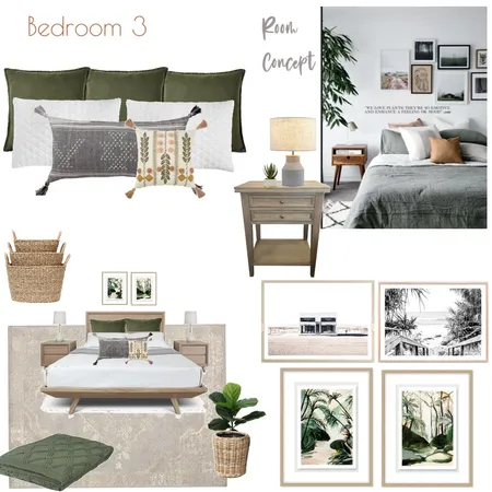 Bedroom 3 - Ground Level Interior Design Mood Board by jack_garbutt on Style Sourcebook