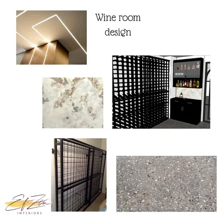 Toni & Mark wine room Interior Design Mood Board by EF ZIN Interiors on Style Sourcebook