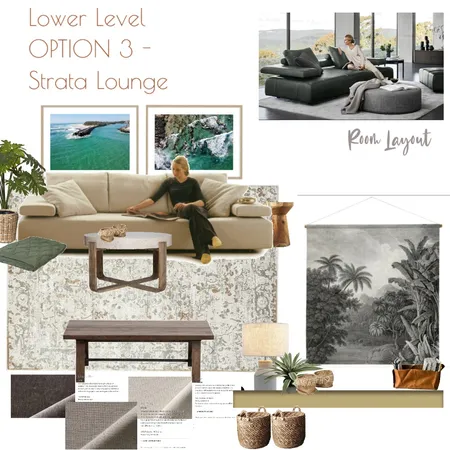 Lounge Room 3 - Lower Level - Option 3 Interior Design Mood Board by jack_garbutt on Style Sourcebook
