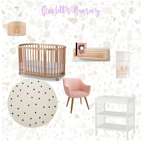 Scarlett's Nursery Interior Design Mood Board by SezzaDiior on Style Sourcebook