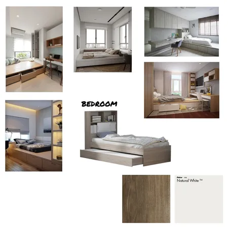 Scandinavian & Art Deco - Bedroom Interior Design Mood Board by Vincent .L on Style Sourcebook