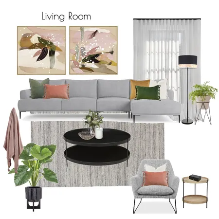 Living Room Interior Design Mood Board by Kristina Evans Interior Design on Style Sourcebook