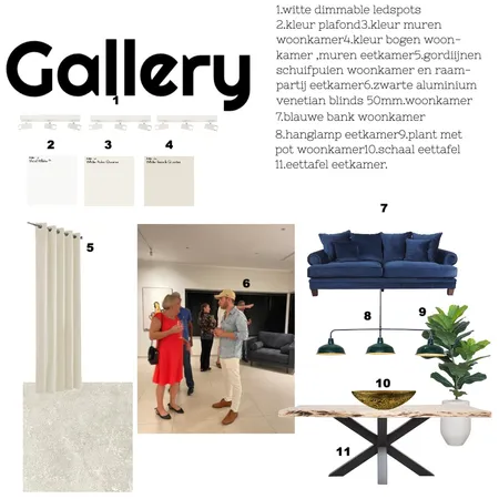 Gallery Interior Design Mood Board by Caroline Romer Snel on Style Sourcebook