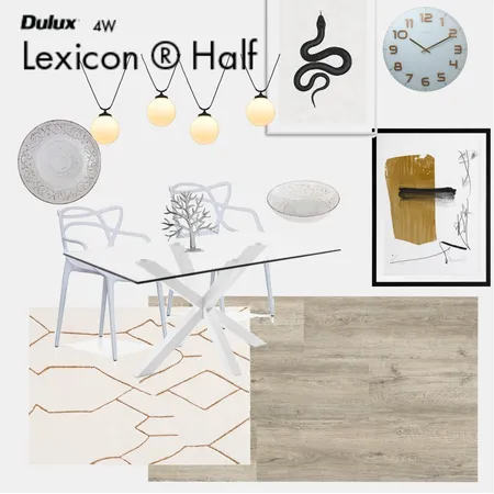 Sleek dining room Interior Design Mood Board by lolrainydayz on Style Sourcebook