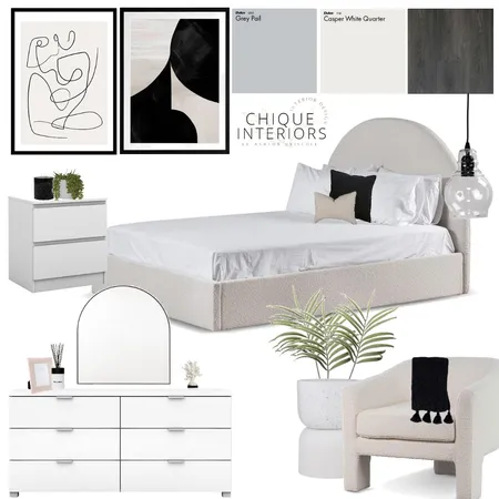boucle bedroom Interior Design Mood Board by ashtonndriscoll on Style Sourcebook