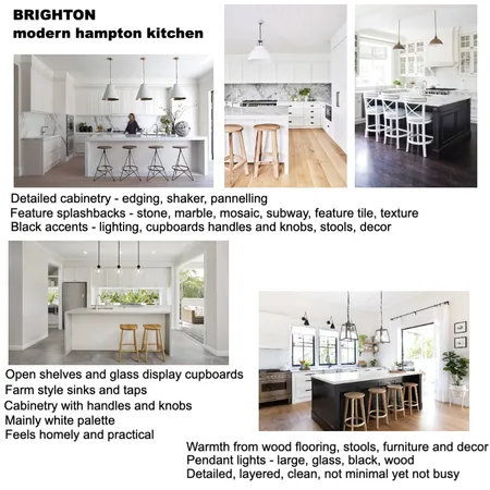 Brighton 'hampton kitchen' inspo Interior Design Mood Board by Susan Conterno on Style Sourcebook