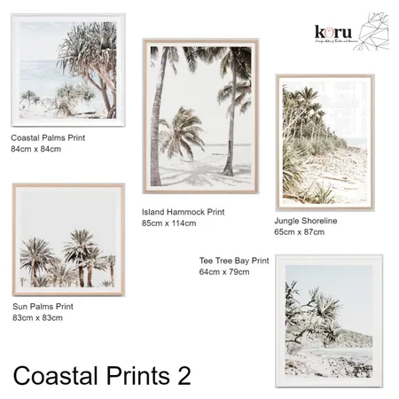 Di - Coastal Prints 2 Interior Design Mood Board by bronteskaines on Style Sourcebook