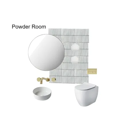 Mitchell St Powder Room Interior Design Mood Board by nene&uke on Style Sourcebook