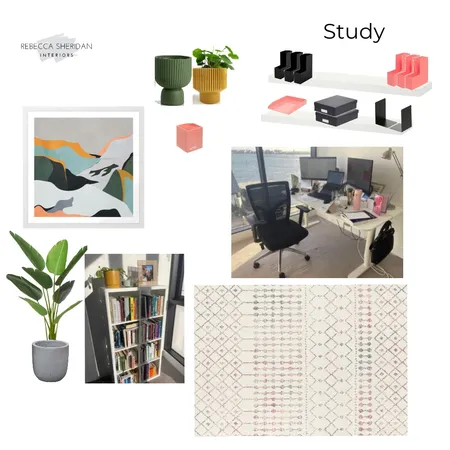 Study Interior Design Mood Board by Sheridan Interiors on Style Sourcebook