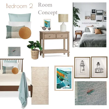 Bedroom 2 - Ground Level Interior Design Mood Board by jack_garbutt on Style Sourcebook