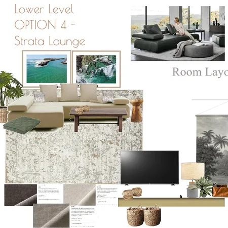 Lounge Room 3 - Lower Level - Option 4 Interior Design Mood Board by jack_garbutt on Style Sourcebook