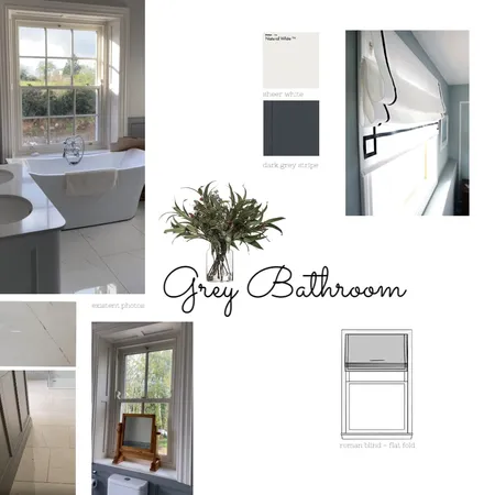 grey bath Interior Design Mood Board by mihaelami on Style Sourcebook