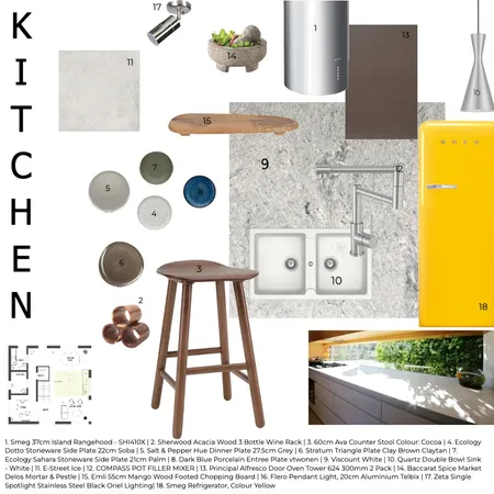 ID_Module 9_Kitchen Interior Design Mood Board by kathiki on Style Sourcebook