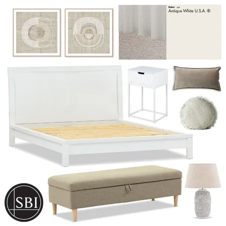 108 Tce spare bedroom Interior Design Mood Board by Thediydecorator on Style Sourcebook