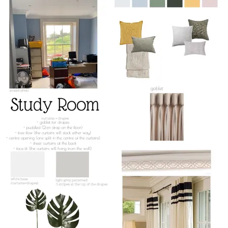 study Interior Design Mood Board by mihaelami on Style Sourcebook