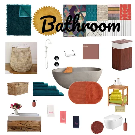 Bathroom W Interior Design Mood Board by Ya-Michael on Style Sourcebook
