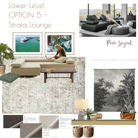 Lounge Room 3 - Lower Level - Option 5 Interior Design Mood Board by jack_garbutt on Style Sourcebook