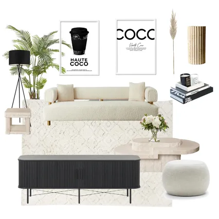 Black and white Interior Design Mood Board by Soosky on Style Sourcebook