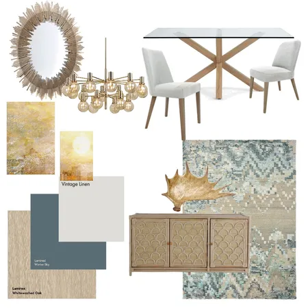 Dining Interior Design Mood Board by Lina Ebeid on Style Sourcebook