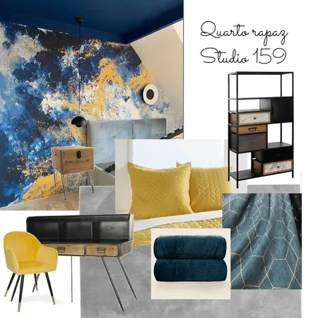 Quarto rapaz 1 Interior Design Mood Board by Studio 159 on Style Sourcebook