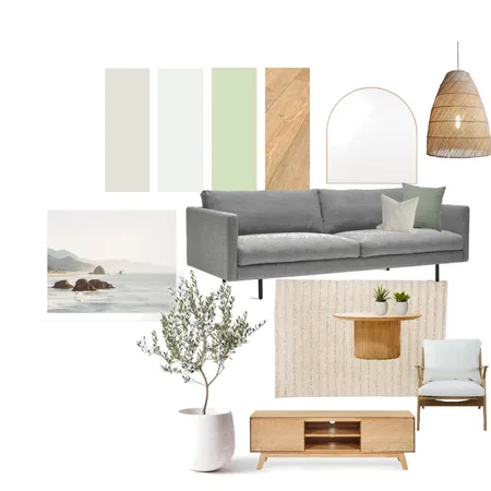 CalmandSalty Living Room Interior Design Mood Board by JemmaChase on Style Sourcebook