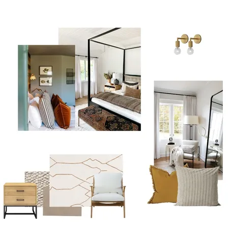 Style: Guest bedroom Interior Design Mood Board by Susu El Husseini on Style Sourcebook