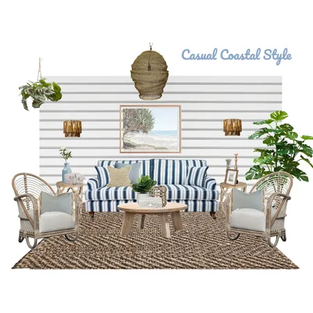 Casual Coastal Style Interior Design Mood Board by Design Decor Decoded on Style Sourcebook