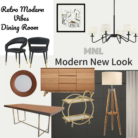 Dining Room Interior Design Mood Board by Lasile on Style Sourcebook