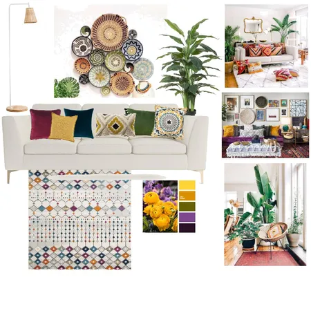 Boho Chic Interior Design Mood Board by Yaritza.Zamora on Style Sourcebook