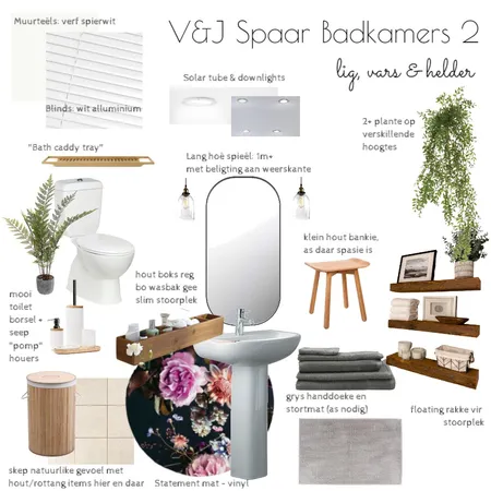 V&J spaarbadkamer 1 Interior Design Mood Board by Zellee Best Interior Design on Style Sourcebook