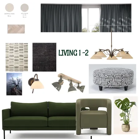 Living rooms 1-2 Interior Design Mood Board by Adesigns on Style Sourcebook