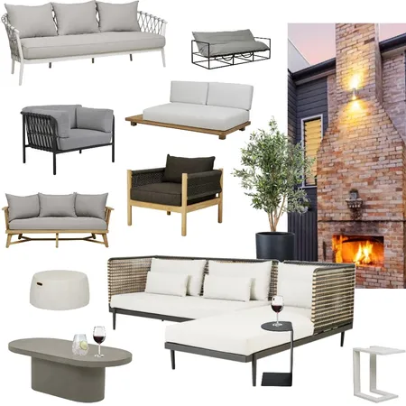 SPLATT - DRAFT Outdoor Rumpus Interior Design Mood Board by Kahli Jayne Designs on Style Sourcebook