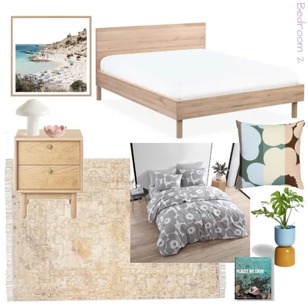 Hyaesil Bedroom 2 Option 5 Interior Design Mood Board by bronteskaines on Style Sourcebook