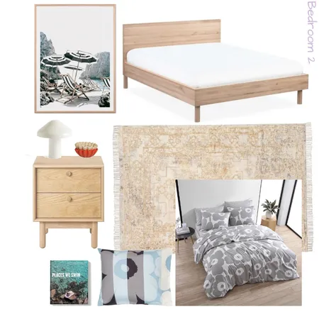 Hyaesil Bedroom 2 Option 1 Interior Design Mood Board by bronteskaines on Style Sourcebook