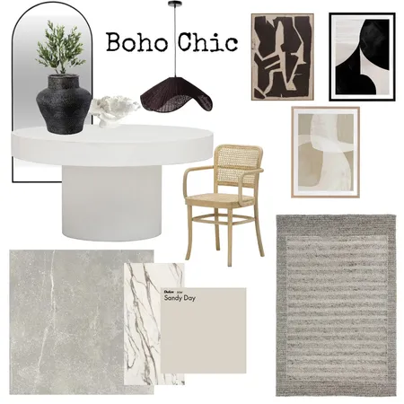 Boho Chic Interior Design Mood Board by slowlivingstore on Style Sourcebook