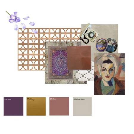 19 th century ottaman style with contemporary flair Interior Design Mood Board by Maria.beg on Style Sourcebook