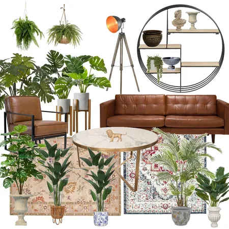 Contemporary Jungle Interior Design Mood Board by eugene.wallish on Style Sourcebook