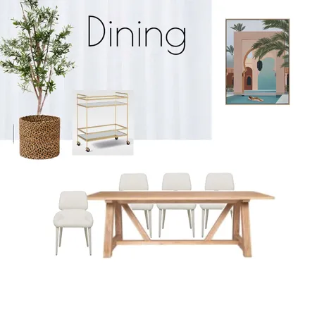 Dining Interior Design Mood Board by Insta-Styled on Style Sourcebook