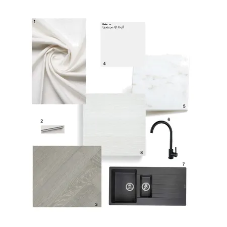 Sample Board Kitchen Interior Design Mood Board by eleonorelo on Style Sourcebook