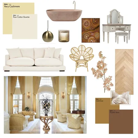 Monochromatic color scheme Interior Design Mood Board by isabell giardini on Style Sourcebook