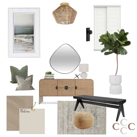 Mood board Monday - Entrance Interior Design Mood Board by CC Interiors on Style Sourcebook