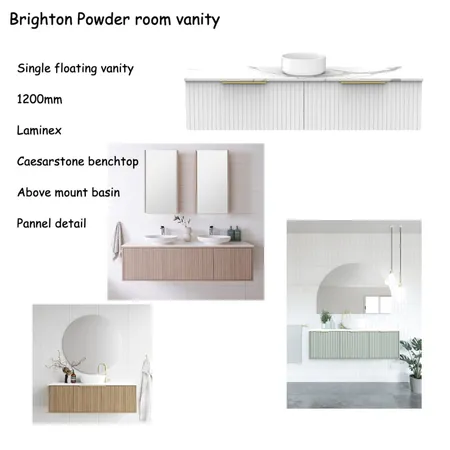 Brighton powder room Interior Design Mood Board by Susan Conterno on Style Sourcebook