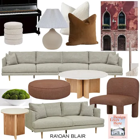 living concept 2 Interior Design Mood Board by RAYDAN BLAIR on Style Sourcebook