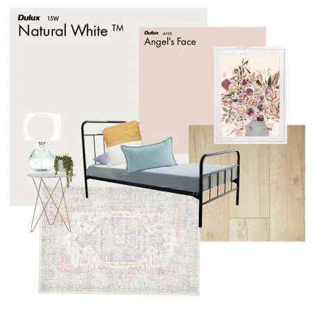 Girl's Bedroom Interior Design Mood Board by CrystalDornford on Style Sourcebook