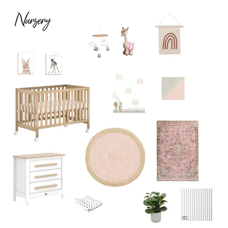 Nursery Interior Design Mood Board by Amanda Travers on Style Sourcebook