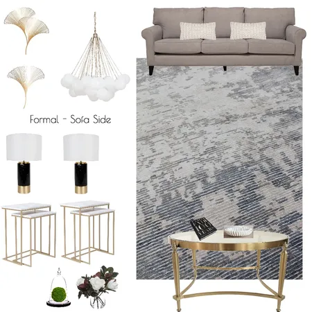Silvester - Formal Lounge: sofa side Dark Interior Design Mood Board by Melp on Style Sourcebook