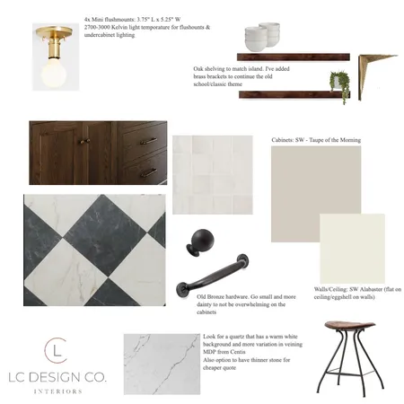 AndreaPennyKitchen Interior Design Mood Board by LC Design Co. on Style Sourcebook