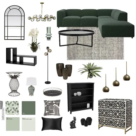 Green Interior Design Mood Board by Stella Permathouli on Style Sourcebook
