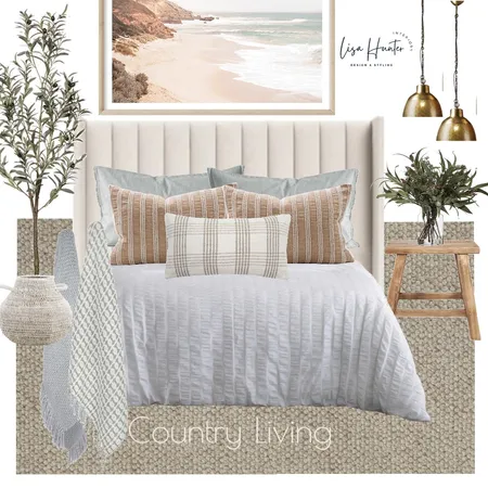 Country Style Bedroom - Choices Flooring Interior Design Mood Board by Lisa Hunter Interiors on Style Sourcebook
