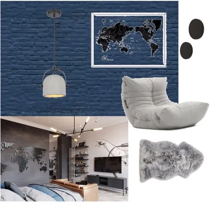 Teen Boys Bedroom Interior Design Mood Board by MISS G Interiors on Style Sourcebook